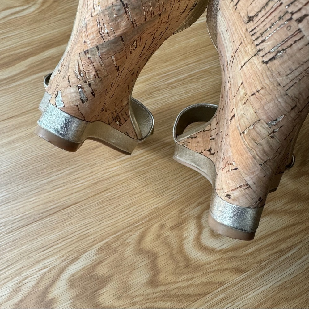 Lilly Pulitzer Sydney Wedge Studded Heel Sandal 8.5 - Picture 8 of 12